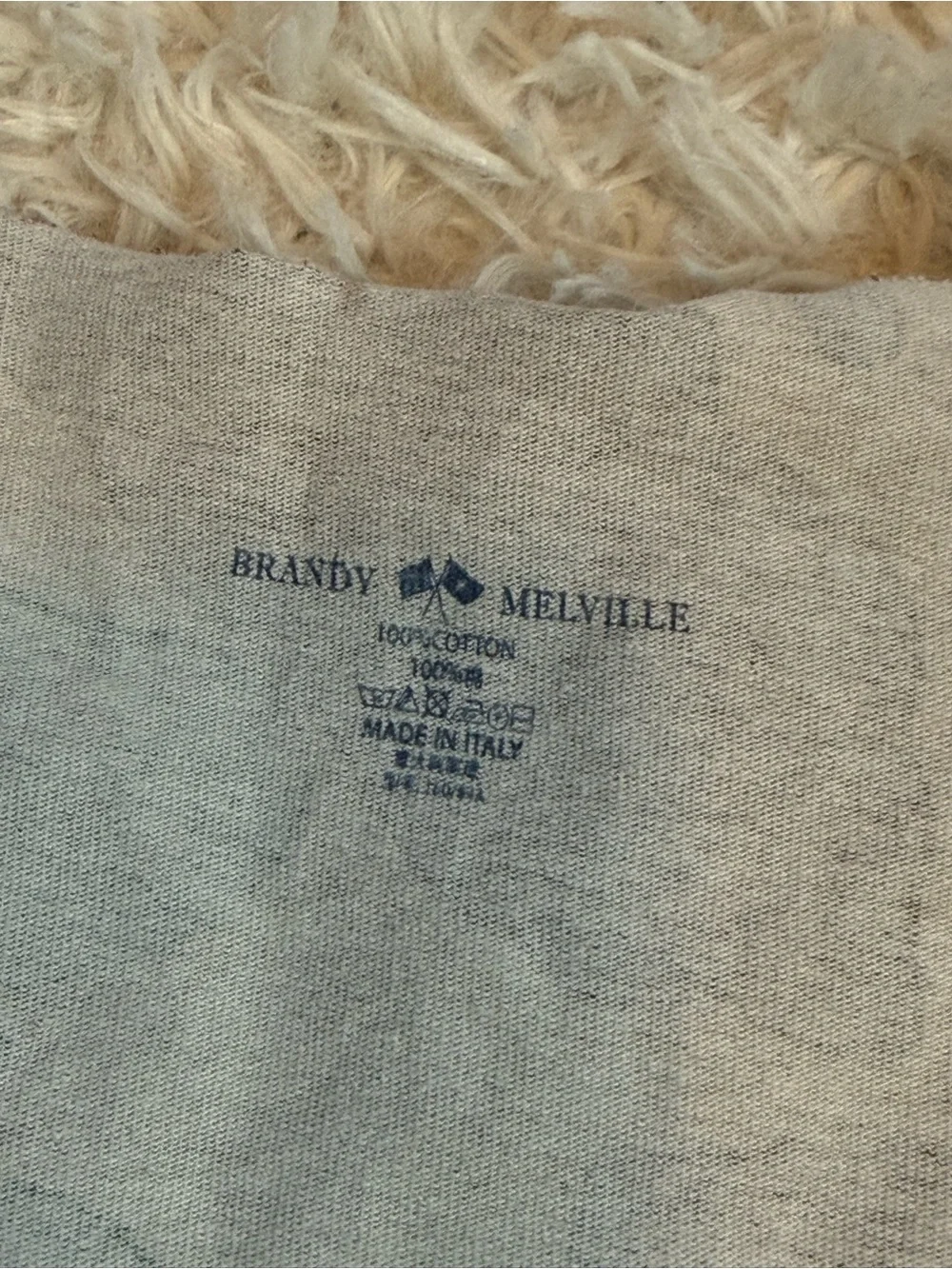 Brandy Melville Camo Top